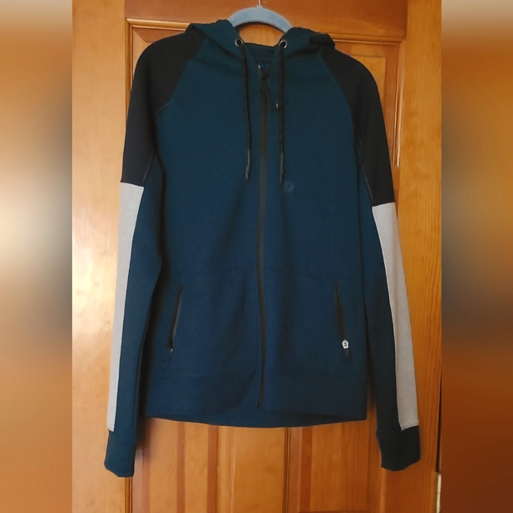 Aeropostle Fleece Hoodie Colorblock Men's Size Small